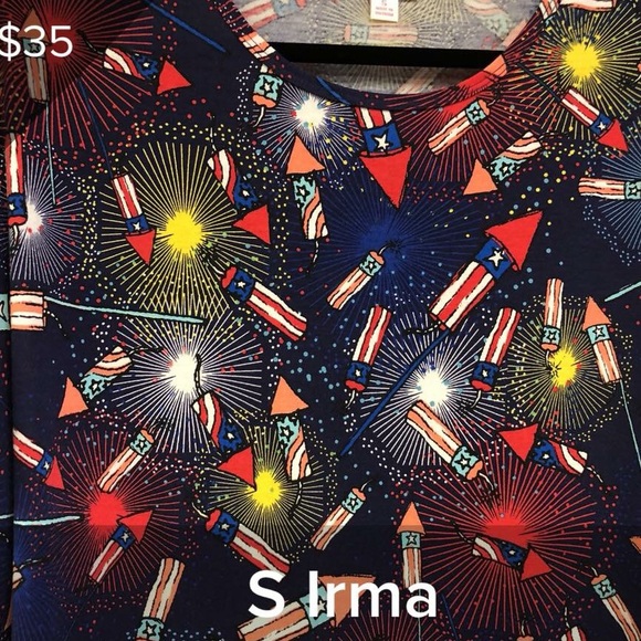 NWT Small Lularoe Irma - Picture 1 of 1